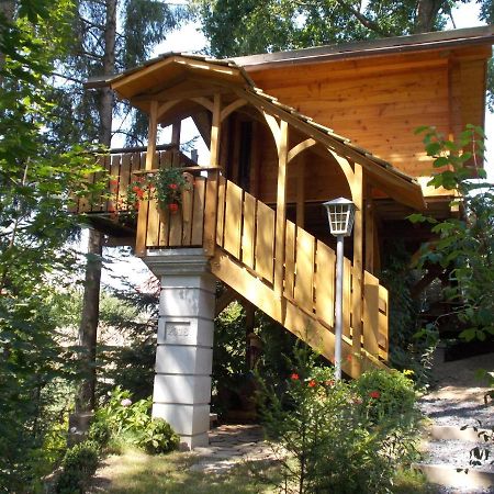 Baumhaus Wolfshoehle Fischach Extérieur photo
