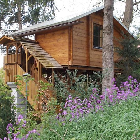 Baumhaus Wolfshoehle Fischach Extérieur photo