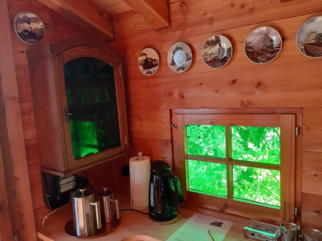 Baumhaus Wolfshoehle Fischach Extérieur photo